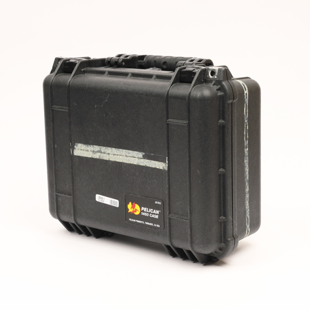 Pelican 1450 Watertight Hard Case Without Foam Insert - Black