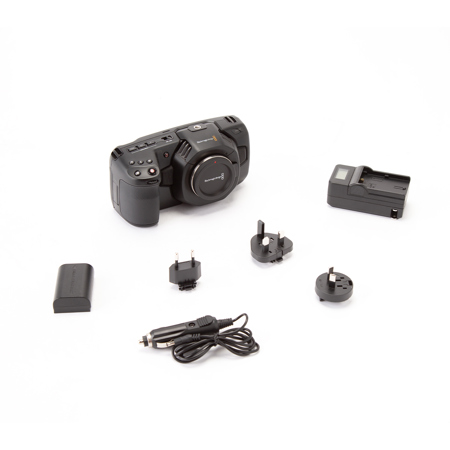 Blackmagic Design Pocket Cinema Camera 4K Body Only With Active Micro Four Thirds Lens Mount (No DaVinci Resolve Dongle)