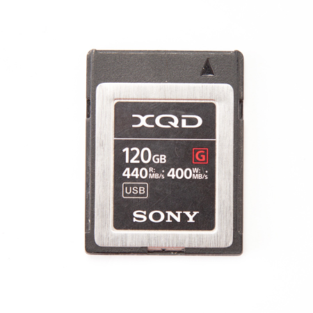 Sony G Series 120GB XQD Memory Card