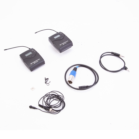 Sennheiser ew 112-P G3 Camera-Mount Wireless Microphone System with ME 2 Lavalier Mic (A: 516-558 MHz)