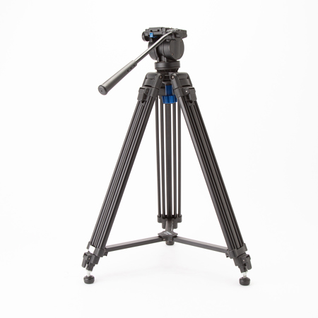 Benro AD71FK5 Video Tripod Kit with Dual Stage AD71F, Fluid Motion K5 Head and Bag, Max Height 60", Supports 11 lbs.