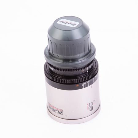 BLAZAR LENS Remus 65mm T2.0 1.5x Anamorphic Cine Lens for PL Mount Silver Flare