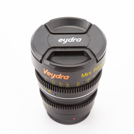 Veydra Mini Prime 25mm T2.2 Imperial Lens for Micro 4/3 Cameras, 10" Close Focus