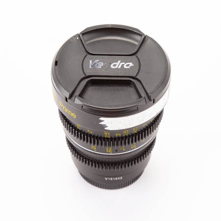 Veydra Mini Prime 25mm T2.2 Imperial Lens for Micro 4/3 Cameras, 10" Close Focus