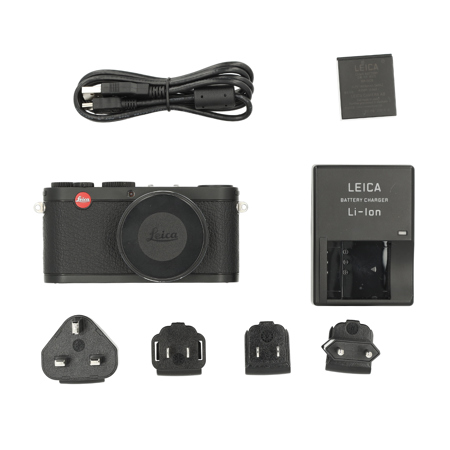 Leica X-1 Compact Black Digital Camera with Elmarit 24mm f/2.8 ASPH. Lens, 12.2MP, 2.7" LCD, Black.