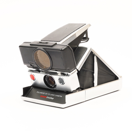 Polaroid SX-70 Land Camera Sonar One Step -Black