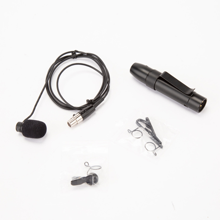 Shure MX184 Super-Cardioid Wired Condenser Lavalier Microphone.