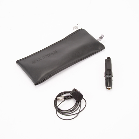 Shure MX185 Cardioid Wired Condenser Lavalier Microphone.