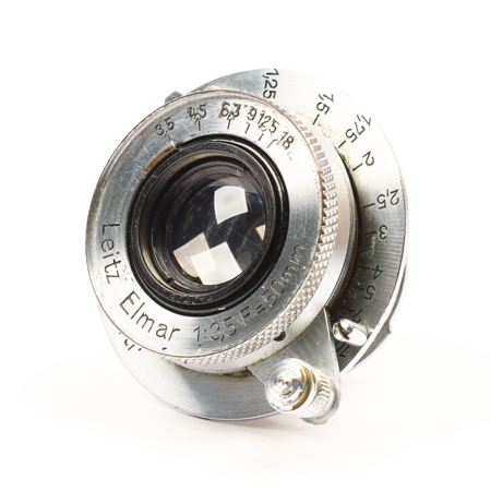 USED Leitz Leica Elmar-Screw Mount L39 50mm f3.5 Lens - Adorama
