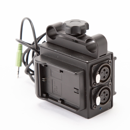 IndiPRO Power Grid & XLR Audio Box with Dual LP-E6 Plates for Sony a7 Camera