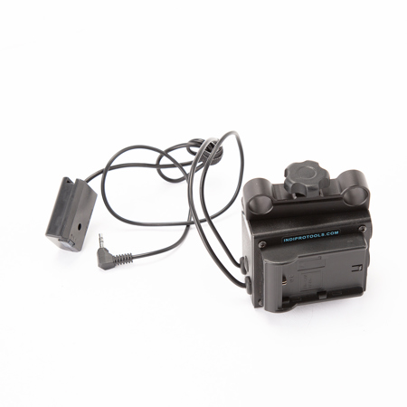 IndiPRO Power Grid & XLR Audio Box with Dual LP-E6 Plates for Sony a7 Camera