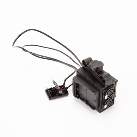 IndiPRO Power Grid & XLR Audio Box with Dual LP-E6 Plates for Sony a7 Camera