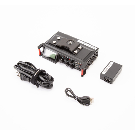 Tascam DR-70D 4-Channel Audio Recorder for DSLR Cameras, 20Hz-20KHz Frequency Response