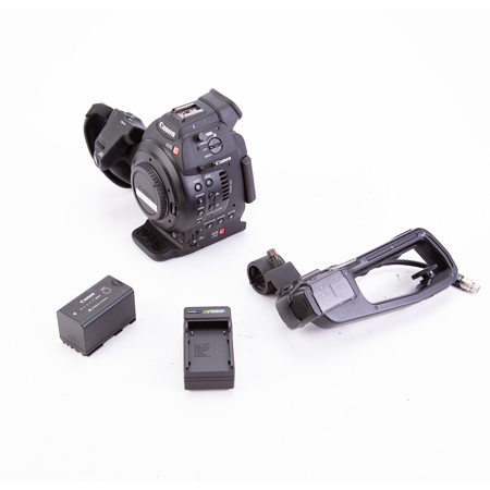 Canon EOS C100 Cinema Camcorder Body with Dual Pixel CMOS AF Feature Upgrade - EF Lens Mount
