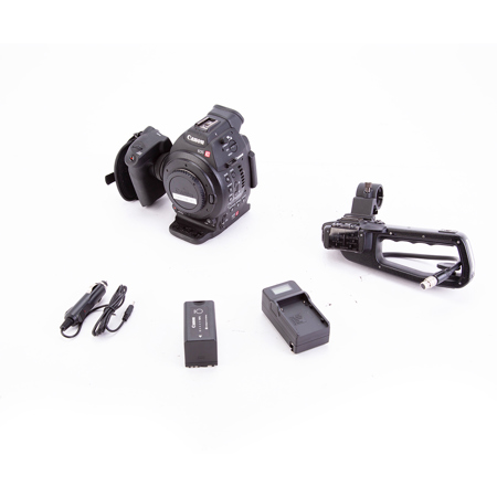 Canon EOS C100 Cinema Camcorder Body with Dual Pixel CMOS AF Feature Upgrade - EF Lens Mount