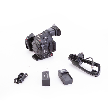 Canon EOS C100 Mark II Cinema Camcorder Body with Dual Pixel CMOS AF Feature Upgrade - EF Lens Mount