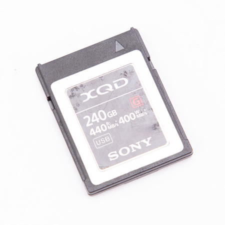 Sony G Series 240GB XQD Memory Card
