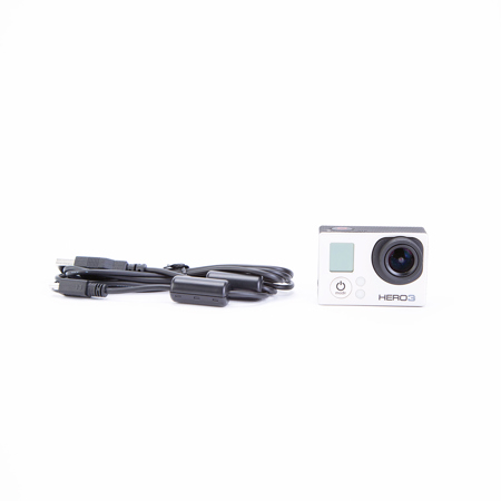GoPro HERO3 1080p Camera, 11MP, Wi-Fi, App Ready, HDMI D/USB 2.0, Silver Edition