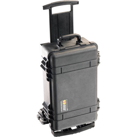 Pelican 1510M Case and Mobility Kit with Foam, Black