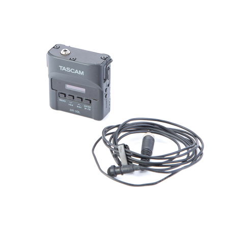Tascam DR-10L Digital Recorder and Lavalier Combo