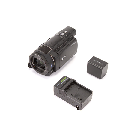 Sony FDR-AX33 4K Ultra HD Handycam Camcorder, f/1.8-f/3.4 Maximum Aperture, 10x Optical Zoom, Black