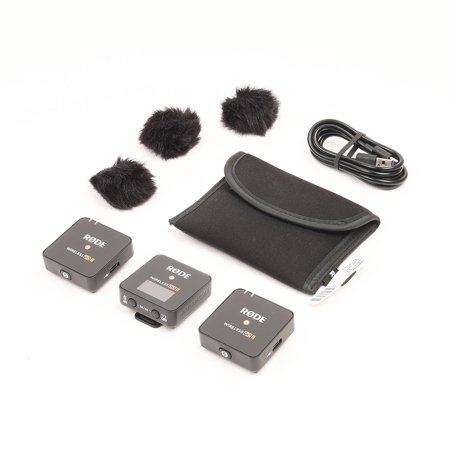 Rode Microphones Wireless GO II Compact Microphone System with 2x Transmitters and 1x Receiver