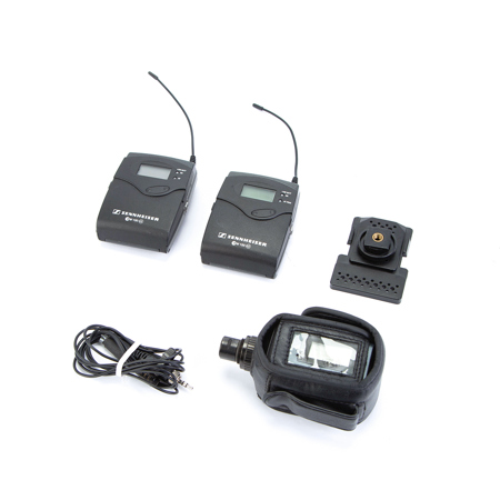 Sennheiser EW100ENGG3A Wireless Microphone System with EK 100 G3 Diversity Receiver - Frequency Band A (Frequency Range: 516-558 MHZ)