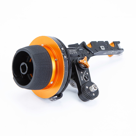 Bright Tangerine Revolvr Atom Mini Kit, Includes 15mm LWS Core Bridge, Follow Focus Gear (0.8 Mod/35 Tooth/10mm), Follow Focus Gear (0.8 Mod/43 Tooth/6mm), Follow Focus Swing Arm (1:1 Ratio)
