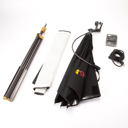Lowel Rifa 88 Kit, 1000w SoftLight Outfit, with Rifa R1-83 Large Tube Case