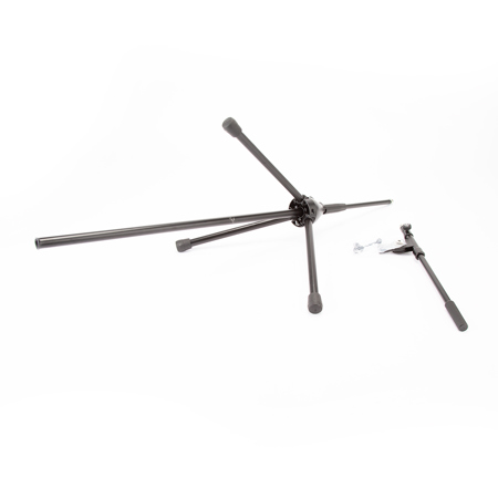 K&M 210/9 Tripod Microphone Stand with Telescoping Boom (Black)