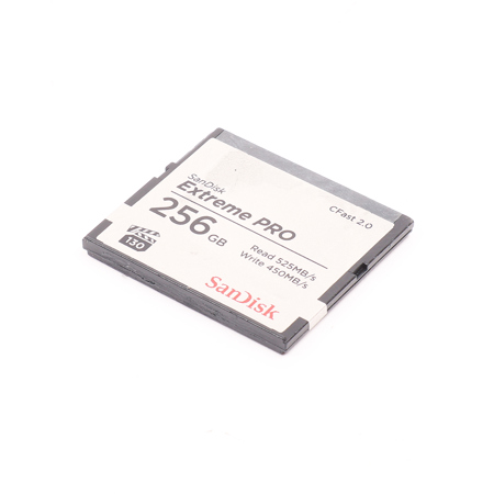 SanDisk Extreme PRO 256GB CFast 2.0 Memory Card, Up to 525MB/s Read, Up to 445MB/s Write Speed