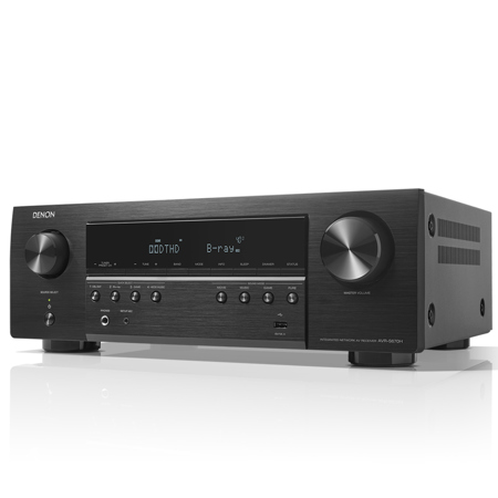 Denon AVR-S770H 75W 7.2-Channel 8K Network AV Receiver with HEOS, Black