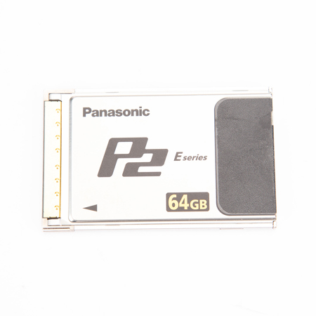 Panasonic AJ-P2E064XG 64GB E-Series P2 Solid State Memory Card