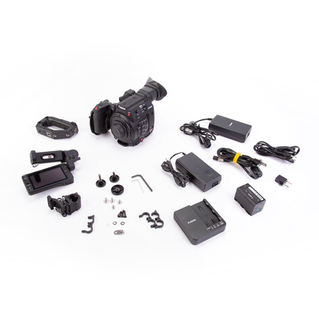 Canon EOS C200 Cinema Camcorder Body with Touch Screen LCD, Handle & Grip - EF Lens Mount