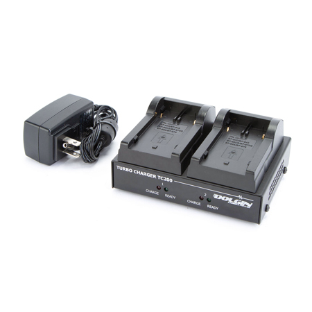 Dolgin Engineering TC200EX 2-Position Simultaneous Battery Charger for Sony EX1 BP-U30, BP-U60 Batteries