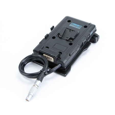 Core SWX GP-S-EPIC20 V Type Camera Mount Plate with 2x P-Tap Outputs, 20" (50.8 cm) 1B 6-Pin Lemo