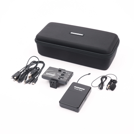 Samson Go Mic Mobile Receiver with Beltpack Transmitter and LM8 Lavalier 2.4GHz