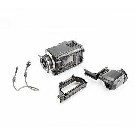 Sony PMW-F55 CineAlta 4K Digital Cinema Camera - Bundle With Sony DVFEL100 OLED Viewfinder.