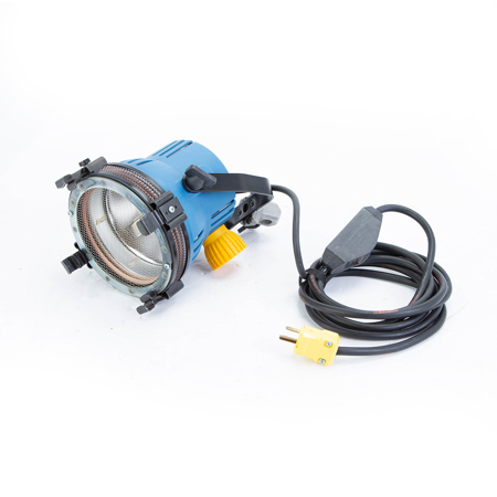 Arri Arrilite 1000 Open Face Tungsten Flood Light, 1000 Watts, 120 Volts AC.
