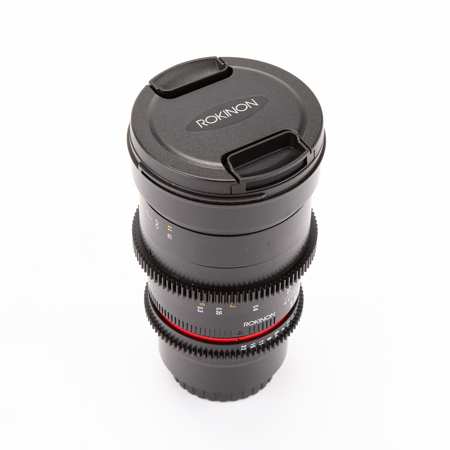 Rokinon 35mm T1.5 Cine VDSLR Wide-Angle Lens for Micro Four Thirds, Hybrid Aspherical Lens Element, 12" Minimum Focusing Distance
