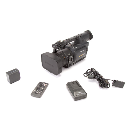 Panasonic Panasonic AG-HVX200A 1/3" 3 CCD P2 HD/DV Handheld Camcorder, 13x Optical Zoom, 3.5" LCD Screen, SD/SDHC Memory Card Slot