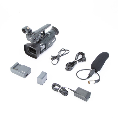 JVC GY-HM100U ProHD Compact Handheld 3-CCD Camcorder with Optical Image Stabilization
