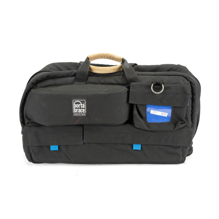 Porta Brace CTC-3 Traveler Camera Case with Quick Slick Rain Cover, Blue