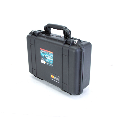 Pelican 1500 Watertight Hard Case with Foam Insert - Black