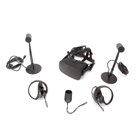 Oculus Rift Virtual Reality System 301-00095-01 with Sensors and Controllers