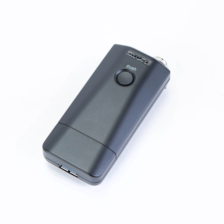 Shure MXW1/O Bodypack Transmitter with Integrated Microphone and 4-Pin Mini Connector,Z10: 1920 - 1930MHz