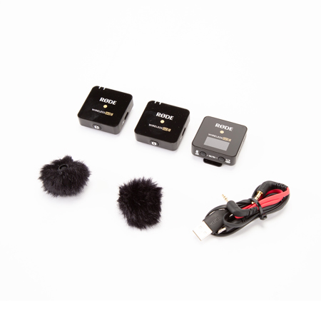 Rode Microphones Wireless GO II Compact Microphone System with 2x Transmitters and 1x Receiver