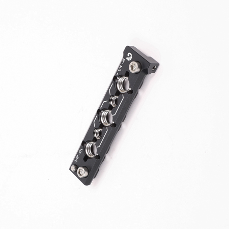 Bright Tangerine Left-Side Rail Plate for RED KOMODO