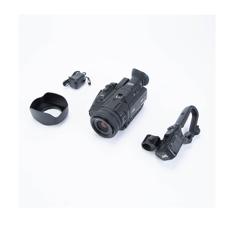 JVC GY-HM200U 4KCAM Compact Handheld Camcorder with Integrated 12X Lens