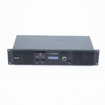 Behringer NX3000D Ultra-Lightweight 3000-Watt Class-D Power Amplifier with DSP Control and SmartSense Loudspeaker Impedance Compensation